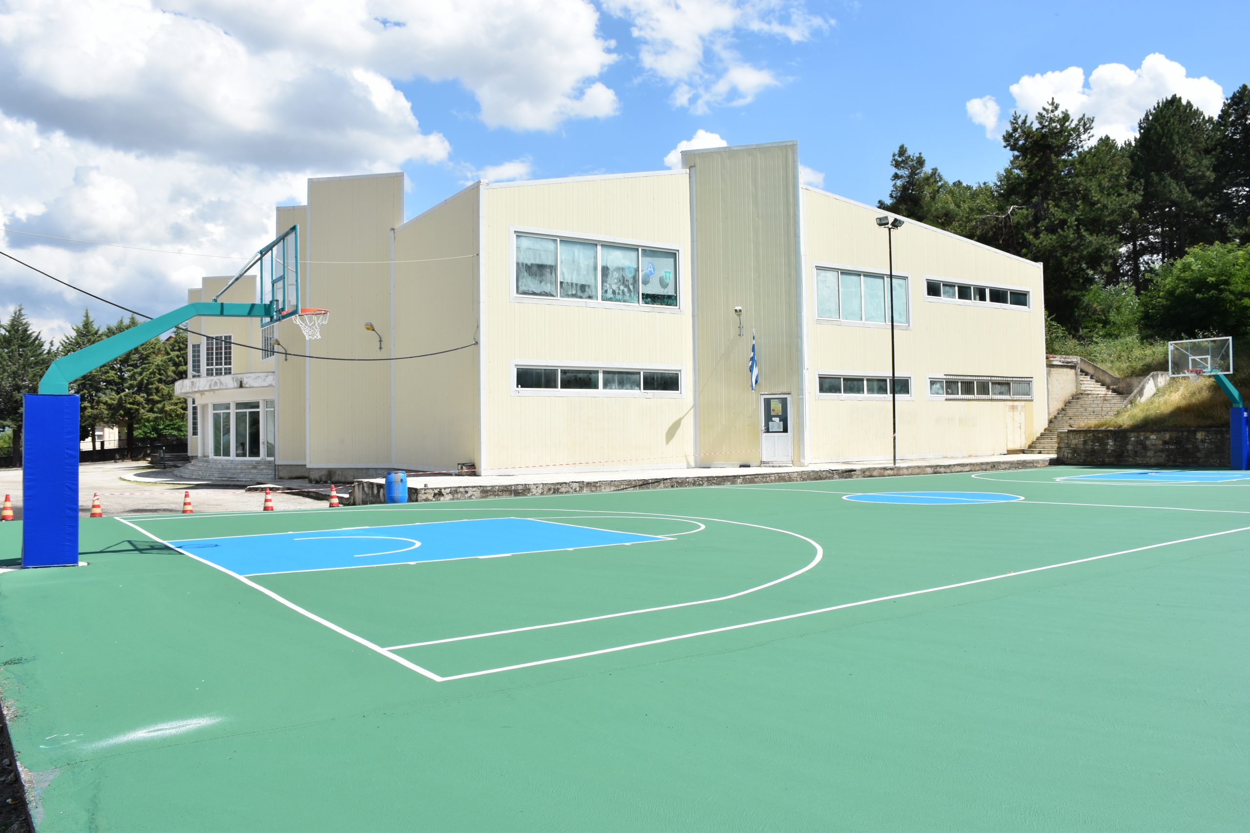 Τσοτύλι:Ολικό «λίφτινγκ» στα ανοιχτά γήπεδα μπάσκετ & βόλεϊ