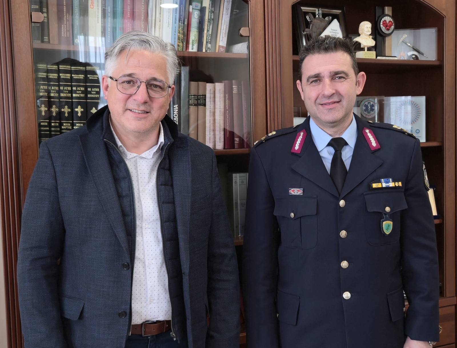 Δήμος Βοΐου: Συνάντηση Δημάρχου Βοΐου με το νέο Γενικό Περιφερειακό Αστυνομικό Διευθυντή Δυτικής Μακεδονίας