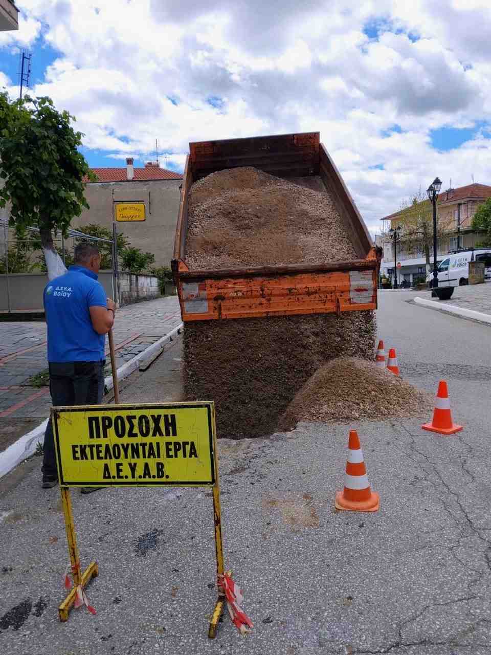 ΔΕΥΑ Βοΐου: Εργασίες αποχέτευσης και ομβρίων στο Τσοτύλι
